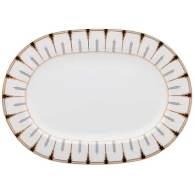 Empire Gold Oval Platter, 14"