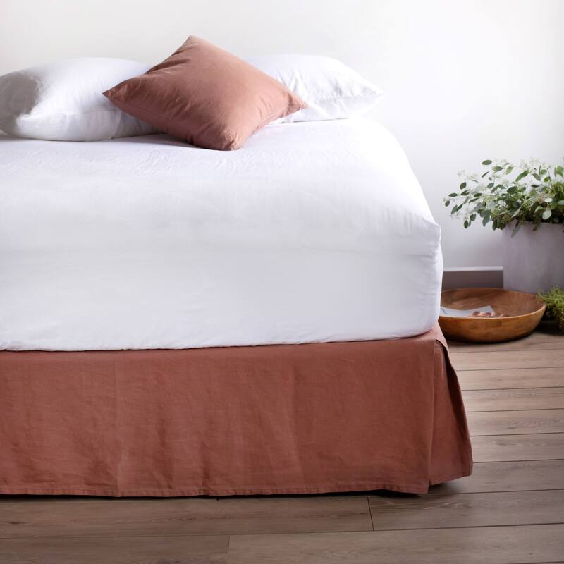 100% French Linen Throw Pillow Sham by BOKSER HOME