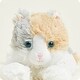 preview thumbnail 2 of 4, Warmies Plush Microwavable Lavender Scented Plush Calico Cat