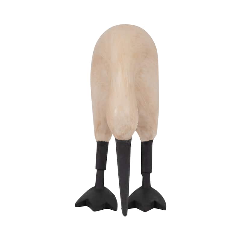 Sagebrook Home Boho Albasia Wood Figurine Set of 2
