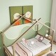 preview thumbnail 7 of 9, Twin Size House Bed Frame for Kids with Trundle, No Box Spring Needed
