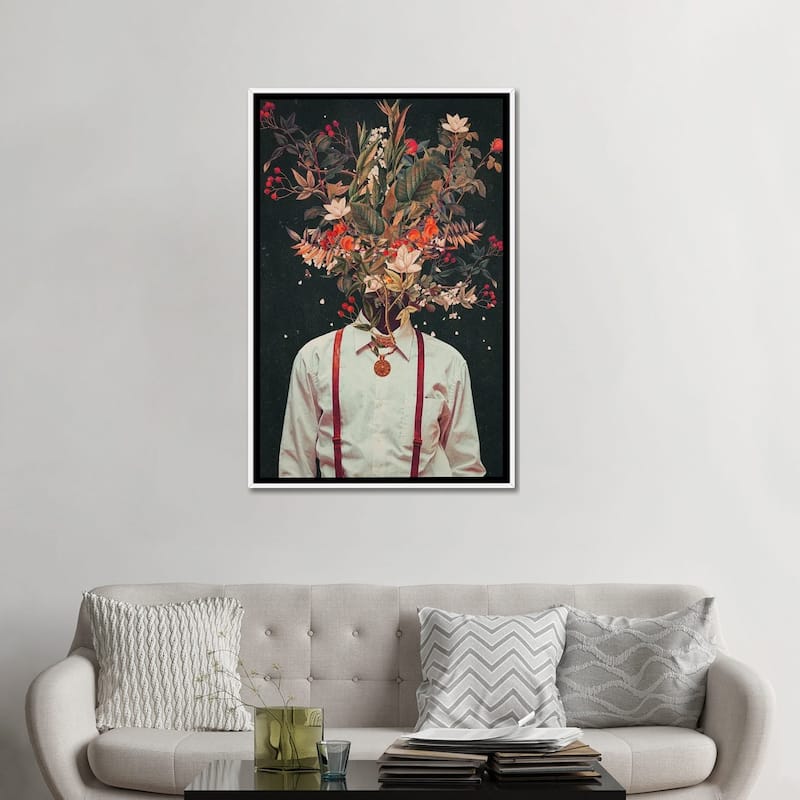 iCanvas "Foliage" by Frank Moth Framed Canvas Print