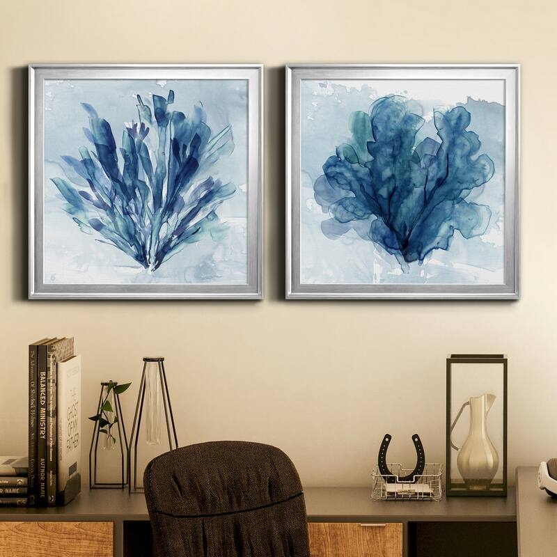 Coastal Coral I-Premium Framed Canvas - Ready to Hang - Multi-Color