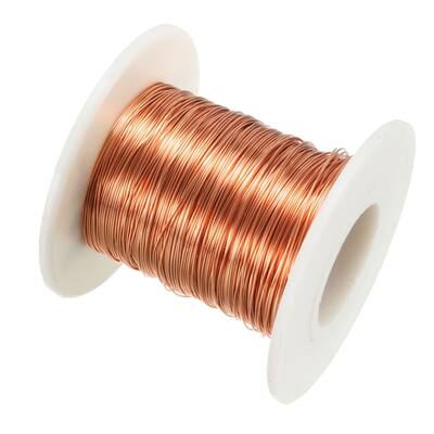 0.33mm Dia Magnet Wire Enameled Copper Wire Winding Coil 164' Length - 50M/164Ft. Length - 0.33mm/0.013" Dia