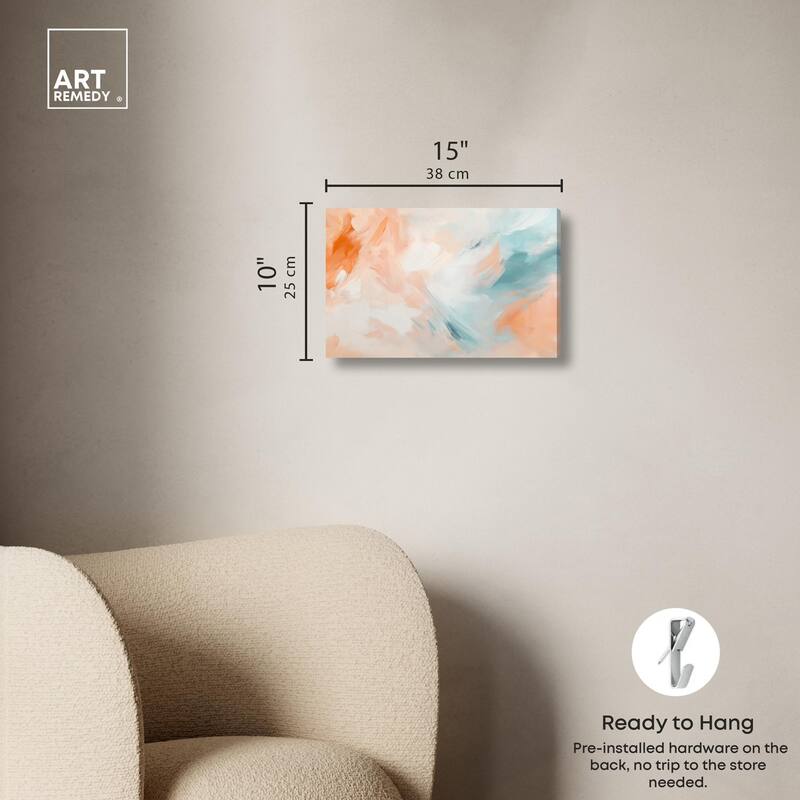 Sunrise Palette II Canvas by Art Remedy, Gallery Wrapped