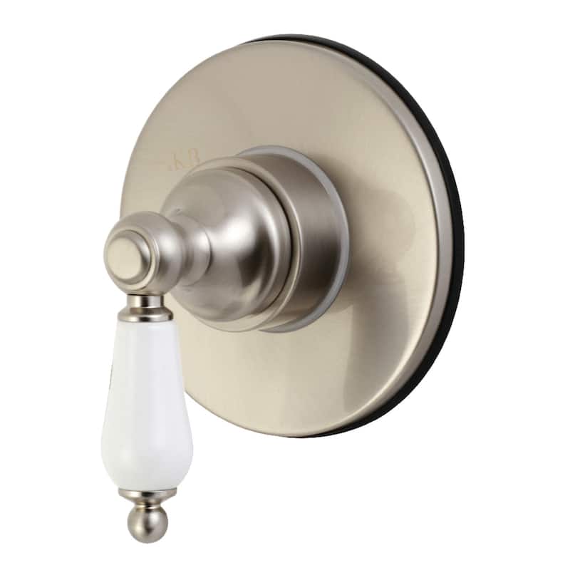 Kingston Brass Single-Handle Three-Way Diverter Valve with Trim Kit - Brushed Nickel