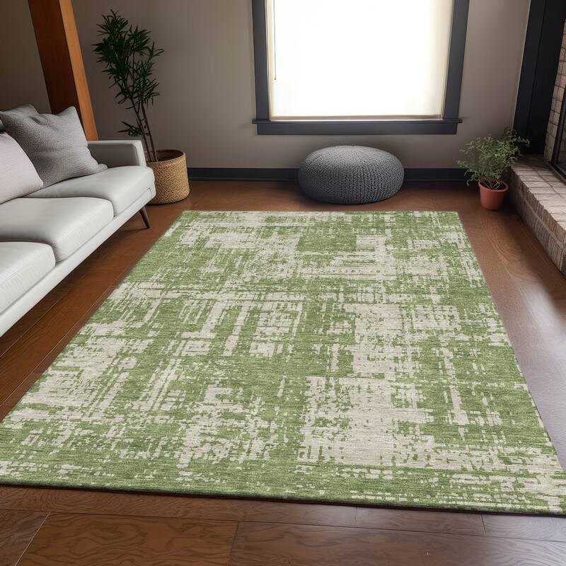 Premium Washable Super Soft Abstract Pixel Mayfield Rug