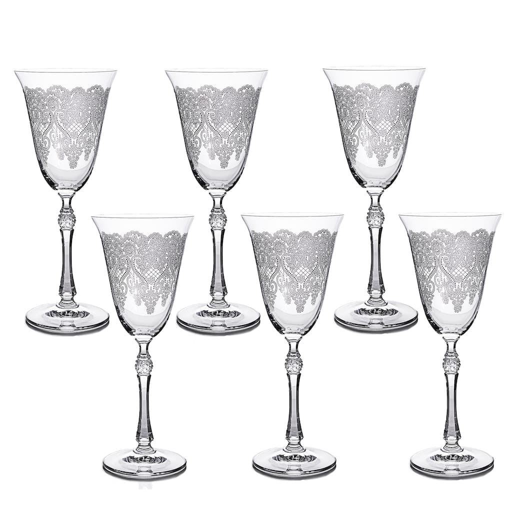 Canba Venice Wine/Water Goblet Set of 6