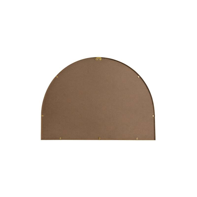Indigo Home Metal Frame Arch Mirror 33x24 Inch