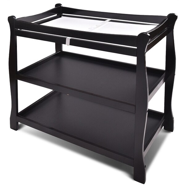 sleigh changing table