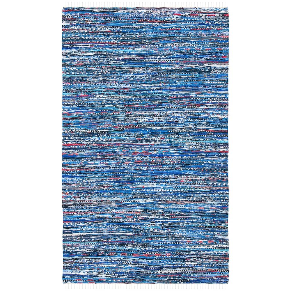 SAFAVIEH Handmade Rag Rug Irmeli Casual Stripe Cotton Rug