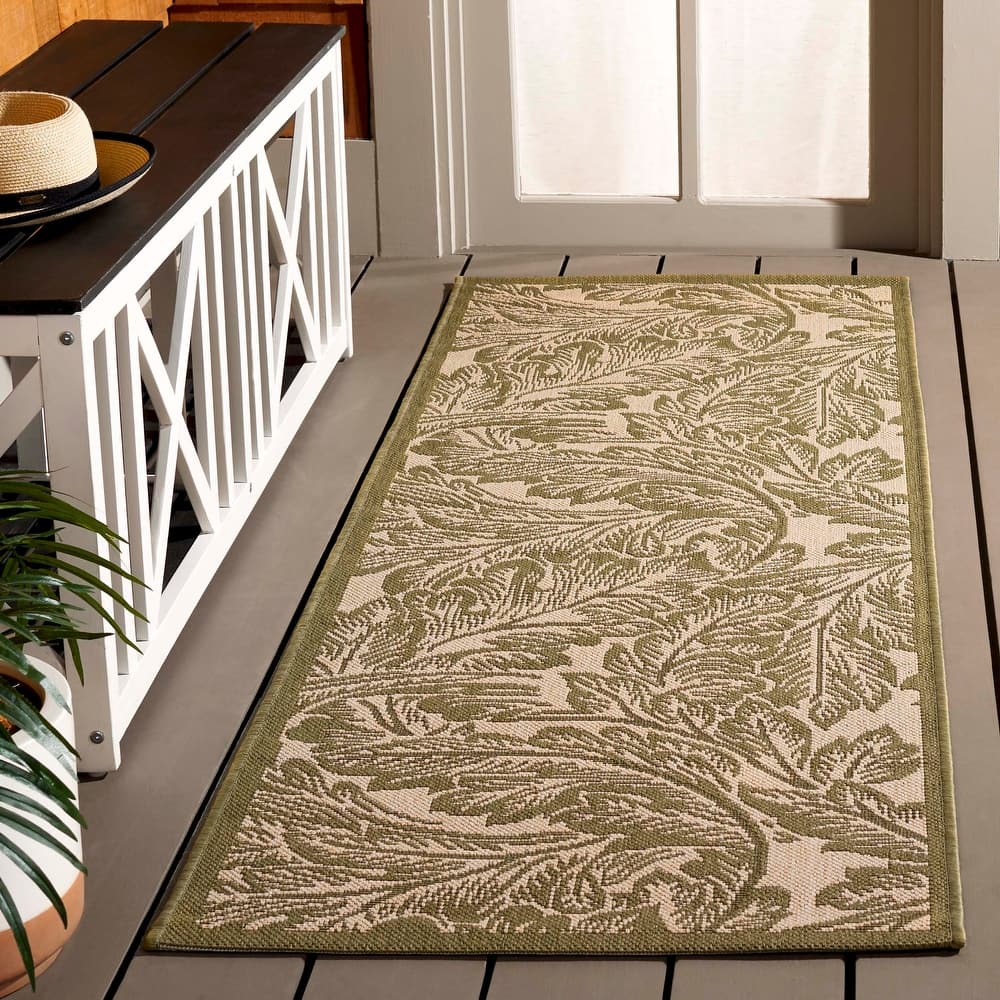 SAFAVIEH Courtyard Reineke Indoor/ Outdoor Waterproof Rug