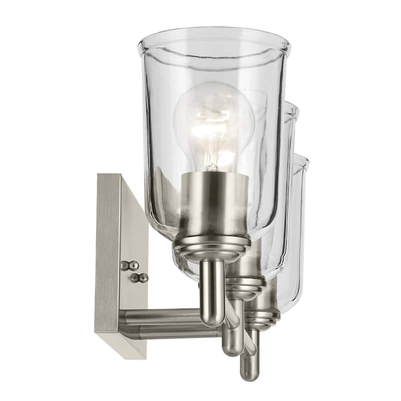 Kichler Lighting Shailene Bathroom Vanity Light with Clear Glass