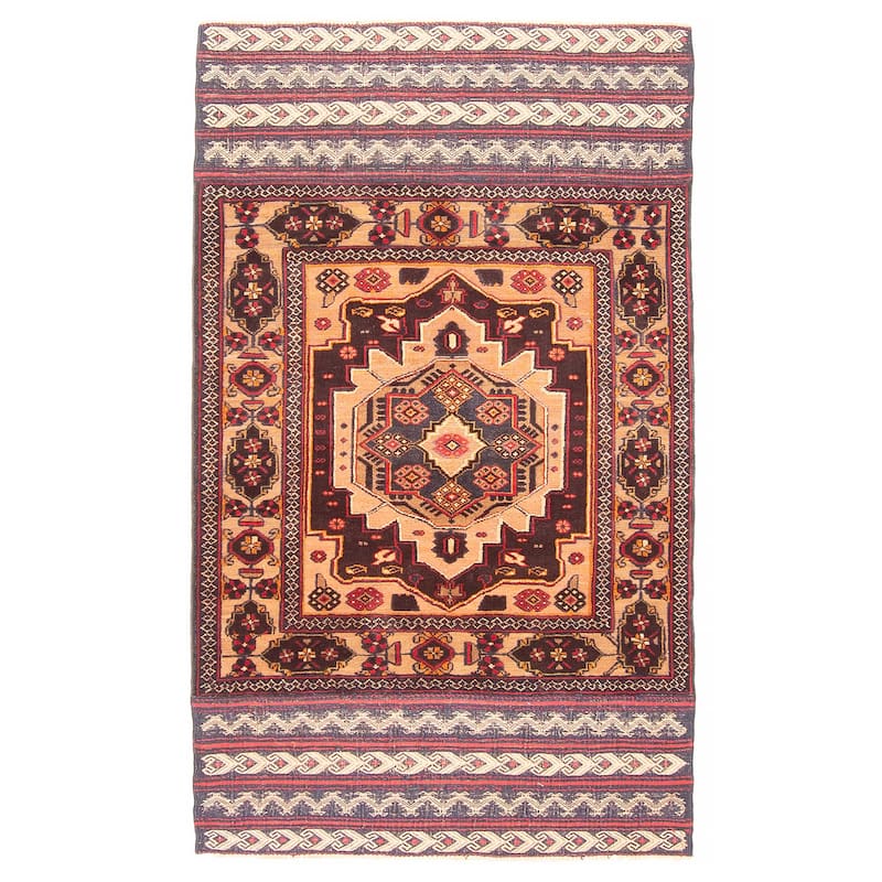Teimani Copper Rug 2'10" x 4'10" - 2'10 x 4'10 - Copper - 2'10 x 4'10