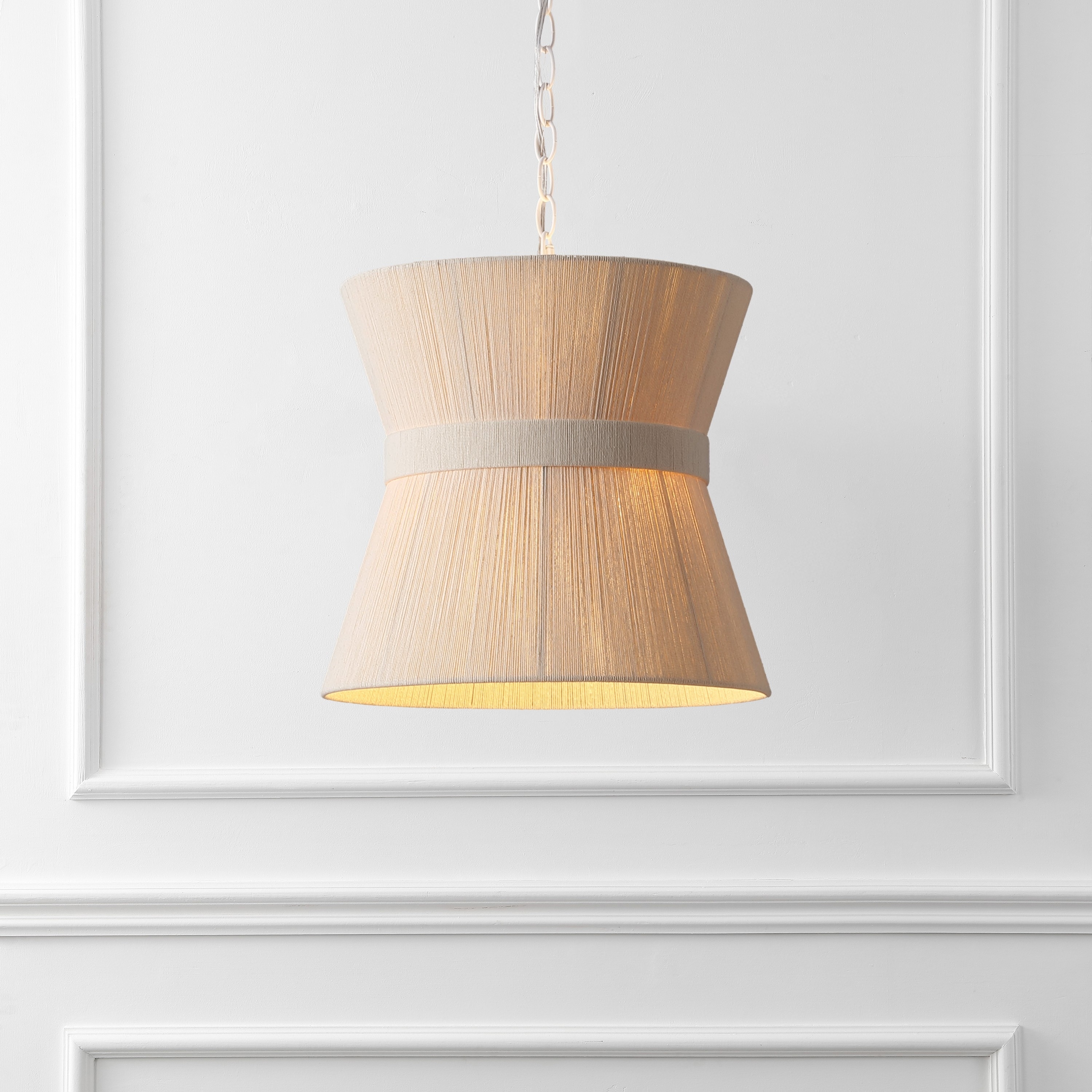 SAFAVIEH Lighting Alora Pendant - 16"W x 16"D x 59"H