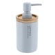 preview thumbnail 28 of 51, Elegant Soap Dispenser - Polyresin and Bamboo Design, Refillable Liquid Pump - 3 L x 3 W X 7 h