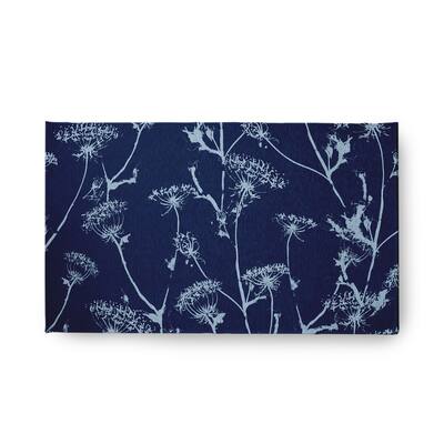Windy Blossom Modern & Contemporary Chenille Area Rug