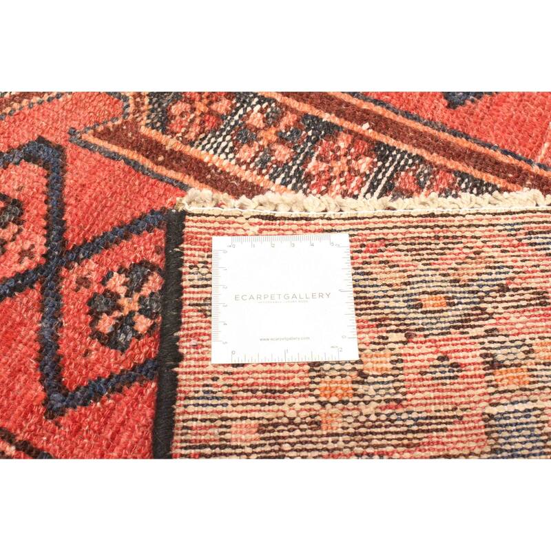 ECARPETGALLERY Hand-knotted Andelz Red Wool Rug - 2'11 x 6'4