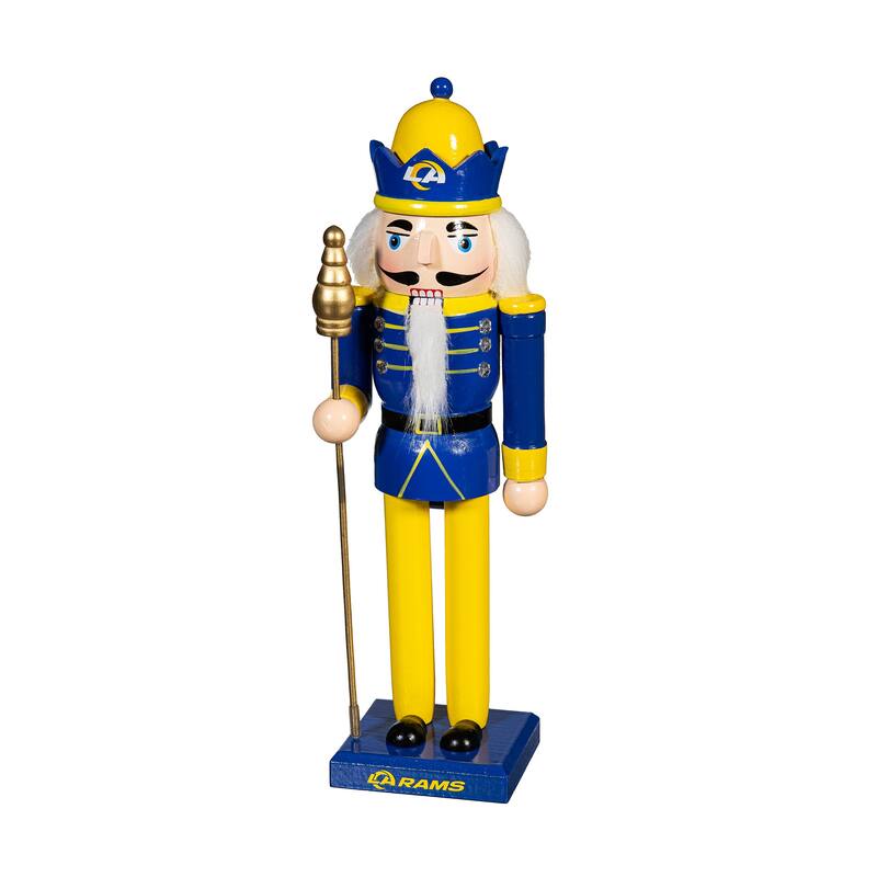 Nutcracker Statue, Los Angeles Rams - 4.92''W x 4.53''H x 13.78
