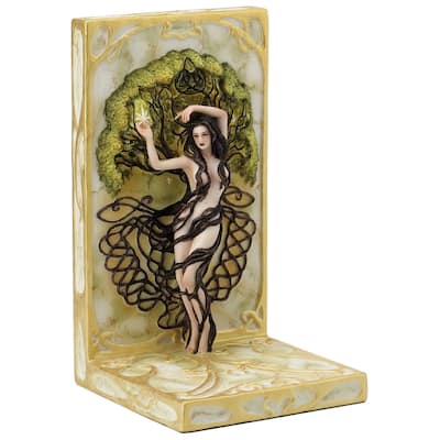 Veronese 8.3H "Earth Life Magic" Bookend By Selina Fenech Resin Multicolor