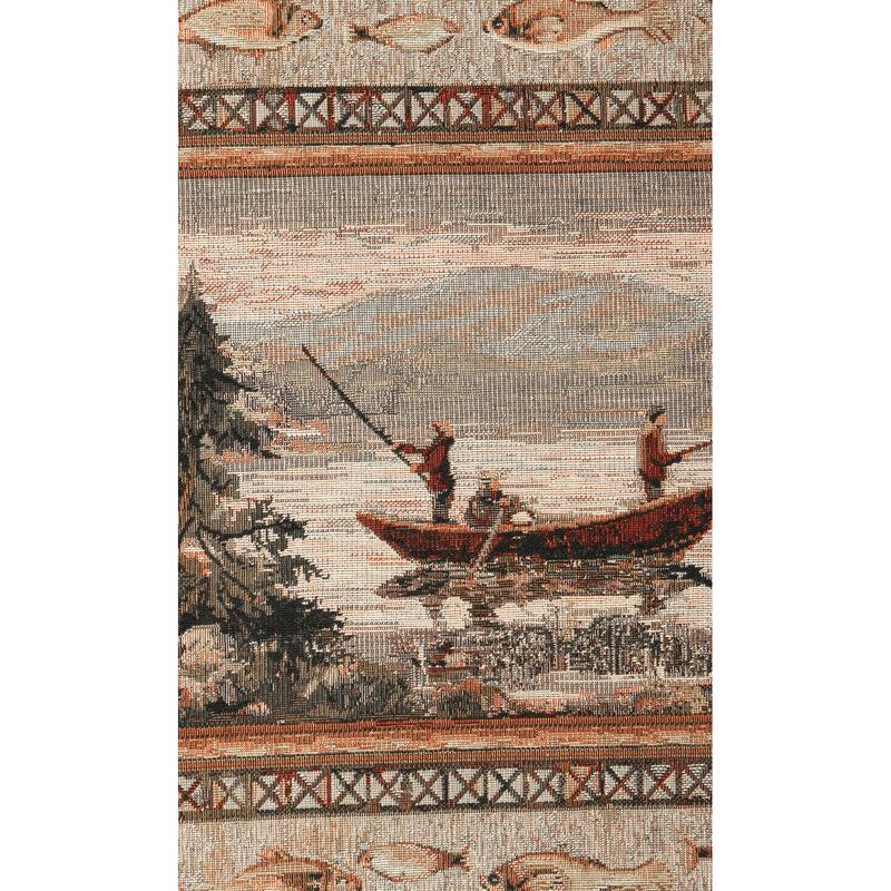 Alpine Lodge Cotton Printed Tapestry Chair