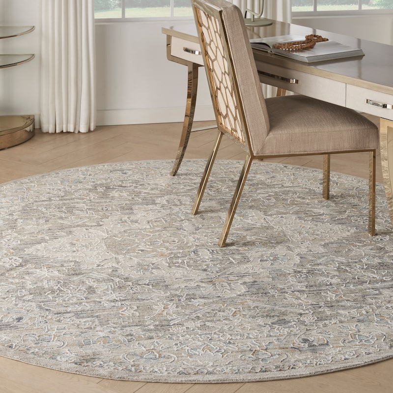 Nourison Nyle Boho Vintage Ivory Taupe Area Rug