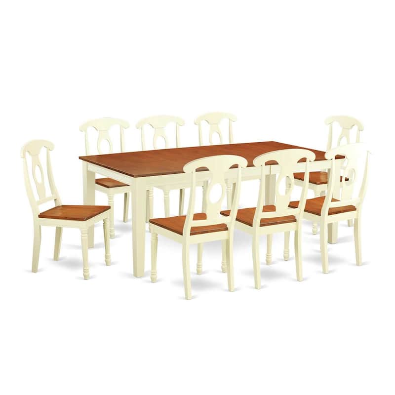 Country Cottage Dining Set - Kitchen Table with Chairs - Rustic Farmhouse Style Furniture