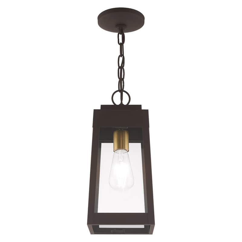 Livex Lighting 1-Light Outdoor Pendant Lantern, 20854