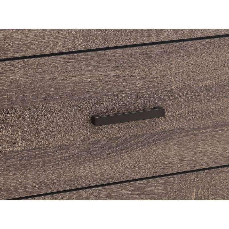 Brantford Farmhouse 2-drawer Wood Storage Panel Bed