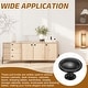 preview thumbnail 5 of 6, Cabinet Knobs, Solid Round Drawer Knobs Single Hole Cabinet Handles Pulls with Screws for Kitchen - 1.22"