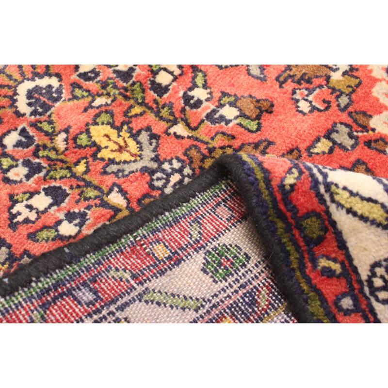 ECARPETGALLERY Hand-knotted Anadol Red Wool Rug - 2'8 x 9'3