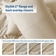 preview thumbnail 41 of 175, Nestl Ultra Soft Double Brushed Microfiber Duvet Cover Set with Button Closure