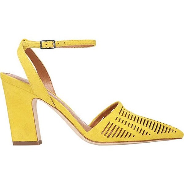 franco sarto yellow shoes