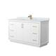 Option White / Satin Bronze Hardware
