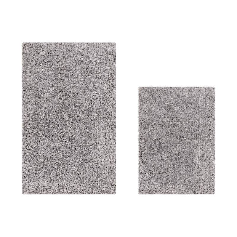 Better Trends Bath Rug Set 100% Micro Polyester Tufted Anti-Skid Latex Backing Bathroom Rugs for Shower, Sink Mats Micro Plush