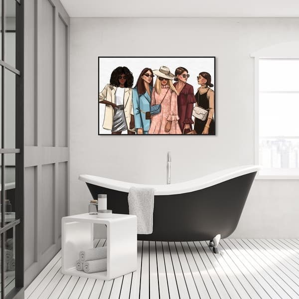 Toilet de Luxe  Fashion and Glam Wall Art by The Oliver Gal