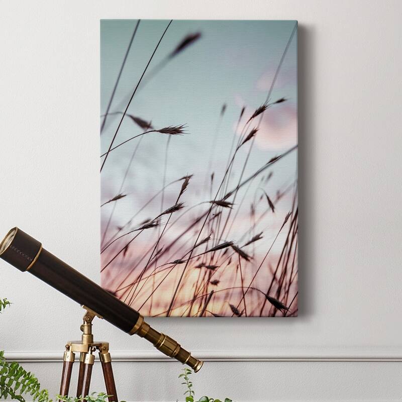 Falls Park Sunset Premium Gallery Wrapped Canvas - Ready to Hang