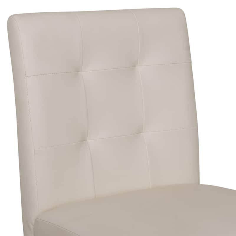 Leila Upholstered 31" Bar Height Barstool