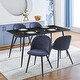 preview thumbnail 118 of 176, Homy Casa Mid-Century Modern Fabric Dining Chairs (Set of 2)