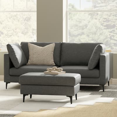 WyndenHall Lana 76-inch Sofa in Tightly Woven Performance Fabric