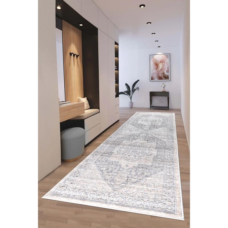 Ray Collection Modern Abstract Oriental Area Rug