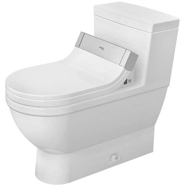 Duravit Starck 3 1.28 GPF One Piece Elongated Toilet with Left Hand