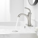 preview thumbnail 3 of 29, Single Handle Bathroom Sink Faucet with Drain Kit 1 Hole Brass Modern Bathroom Basin Vanity Faucets with Deck plate