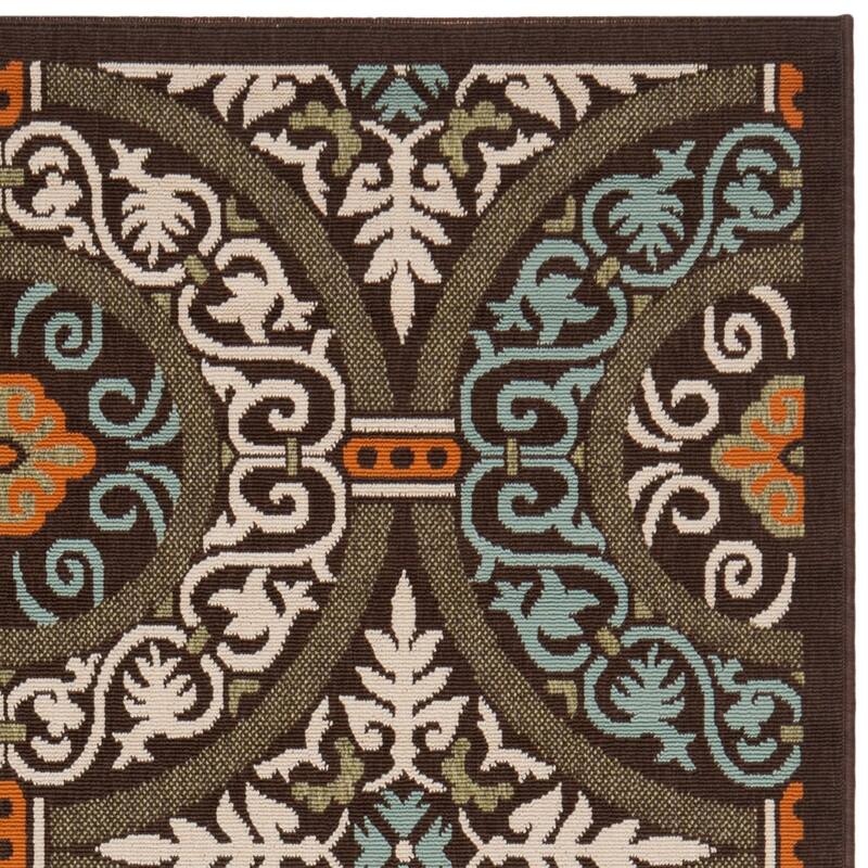 SAFAVIEH Veranda Rexhie Indoor/ Outdoor Waterproof Patio Backyard Rug