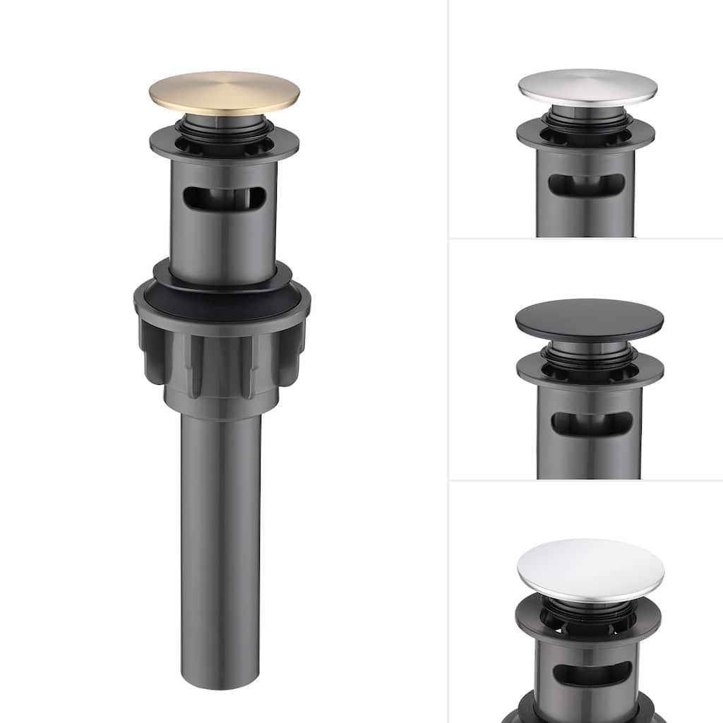 Dornberg Bathroom Sink Vessel Sink Pop-Up Drain with Overflow