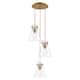 Option Clear / Brushed Brass