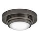 preview thumbnail 1 of 1, Hinkley Lighting 32704 Porte 7" Wide LED Flush Mount Bowl Ceiling Black Oxide
