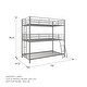 preview thumbnail 24 of 31, Avenue Greene Quinton Triple Metal Bunk Bed