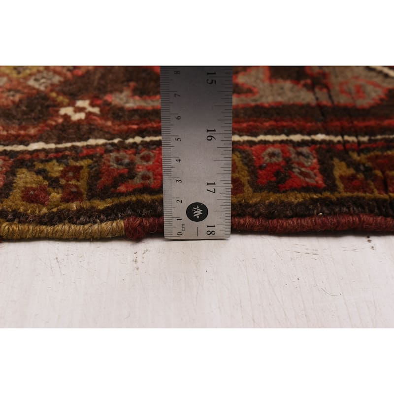 ECARPETGALLERY Hand-knotted Sarabi Red Wool Rug - 6'9 x 9'9