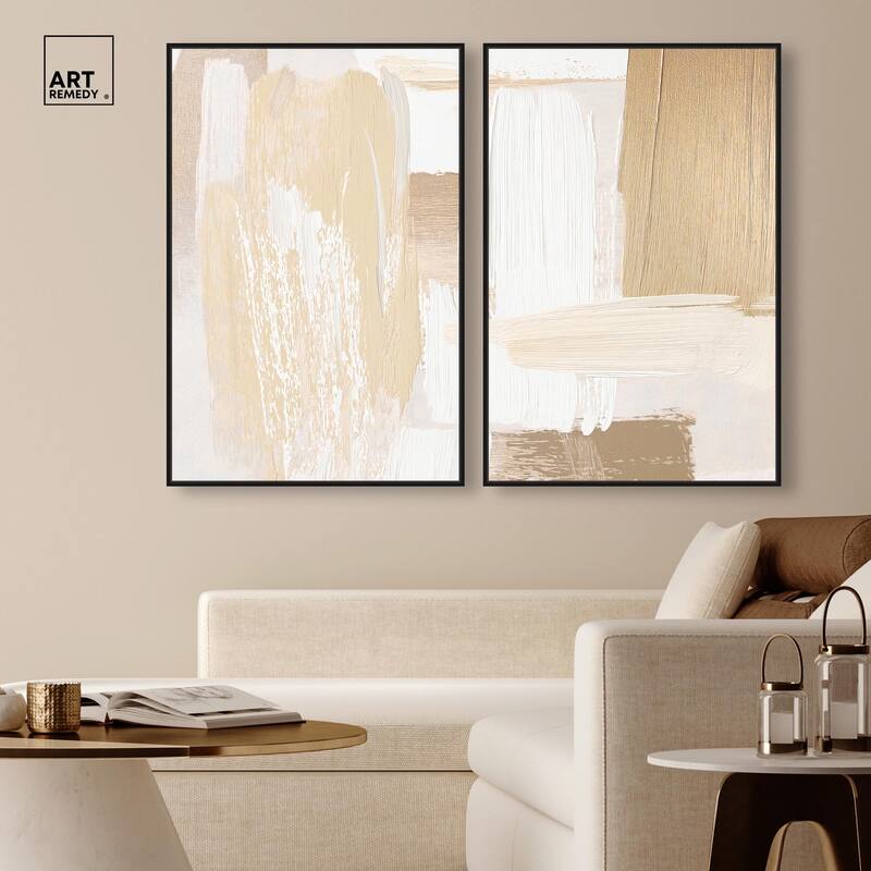 Tactile Textures II Canvas Set of 2 by Art Remedy